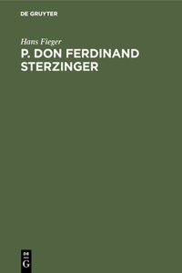 P. Don Ferdinand Sterzinger