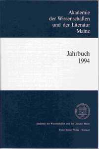 Akademie Der Wissenschaften Und Der Literatur Mainz - Jahrbuch 45 (1994)