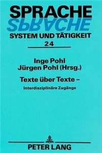 Texte Ueber Texte -