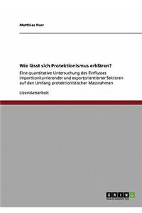 Wie Lasst Sich Protektionismus Erklaren?