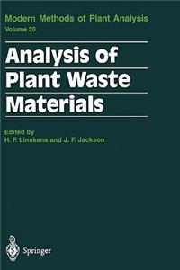 Analysis of Plant Waste Materials