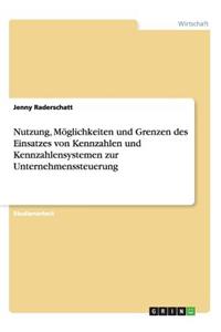 Nutzung, Möglichkeiten und Grenzen des Einsatzes von Kennzahlen und Kennzahlensystemen zur Unternehmenssteuerung