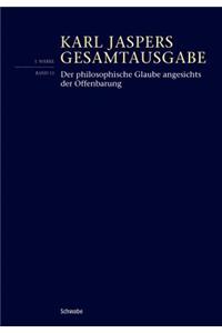 Der Philosophische Glaube Angesichts Der Offenbarung