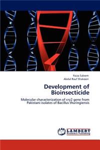 Development of Bioinsecticide