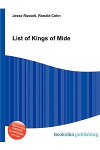 List of Kings of Mide