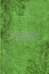 Reports of cases argued and determined in the courts of Common pleas and Exchequer chamber, with tables of the names of the cases and the principal matters