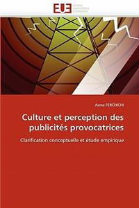 Culture Et Perception Des Publicit�s Provocatrices