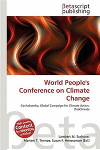 World People's Conference on Climate Change