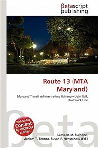 Route 13 (Mta Maryland)