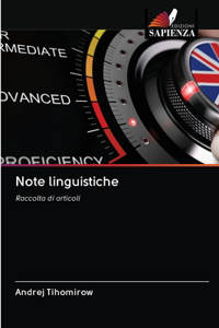 Note linguistiche