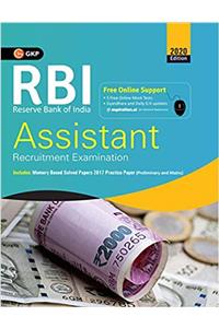 RBI (Reserve Bank of India) 2020 : Assistant - Guide