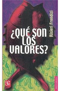 Que Son los Valores