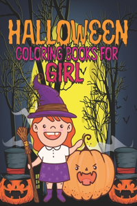 Halloween Coloring Book for Girl
