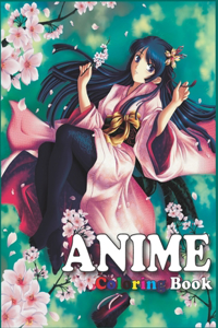 Anime Coloring Book