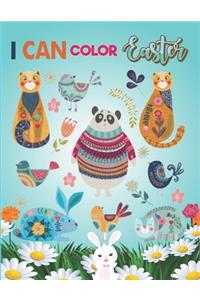 I Can Color Easter.