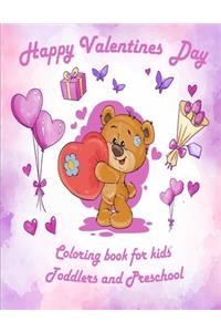 Valentine's Day Coloring Book for Kids