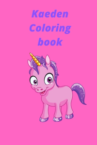 Kaeden coloring book