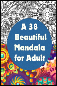 A 38 beautiful mandala for adult