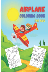 Airplane Coloring Book For Kids