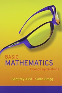 Basic Mathematics Through Applications, a la Carte Plus
