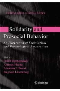 Solidarity and Prosocial Behavior