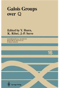 Galois Groups Over ?: Proceedings of a Workshop Held March 23 27, 1987