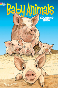 Baby Animals Coloring Book