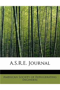 A.S.R.E. Journal