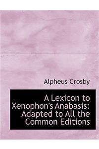 A Lexicon to Xenophon's Anabasis