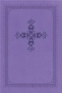 NKJV, Ultraslim Bible, Imitation Leather, Purple, Red Letter Edition