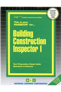 Building Construction Inspector I
