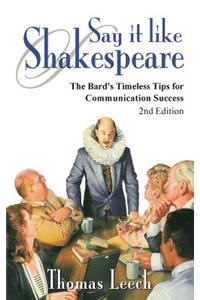 Say It like Shakespeare