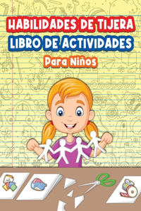 Libro De Actividades Para Niños Sobre El Manejo De Las Tijeras