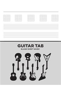 Guitar Tab Blank Sheet Music