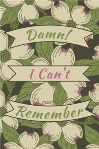 Damn I Can't Remember