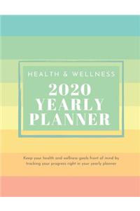 Health and Wellness 2020 Yearly Planner