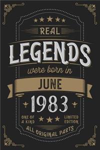 Real Legends were born in June 1983