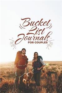 Bucket List Journals for Couples
