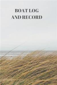 Boat Log and Record