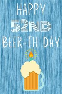 Happy 52nd Beer-th Day