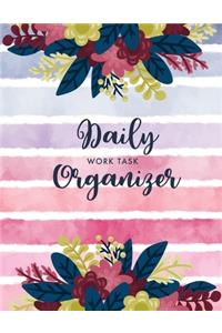 Daily Work Task Organizer