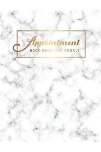 Appointment Book Daily and Hourly
