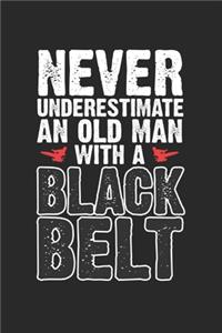 Never underestimate an old man with a black belt