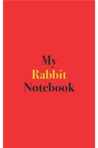 My Rabbit Notebook