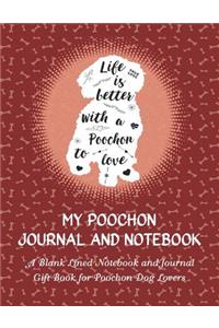My Poochon Journal and Notebook
