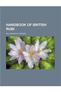 Handbook of British Rubi