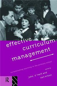 Effective Curriculum Management