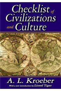 Checklist of Civilizations and Culture