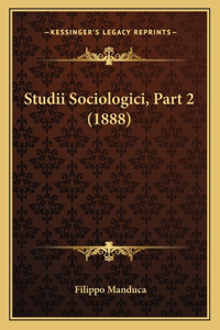 Studii Sociologici, Part 2 (1888)
