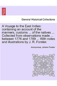 Voyage to the East Indies